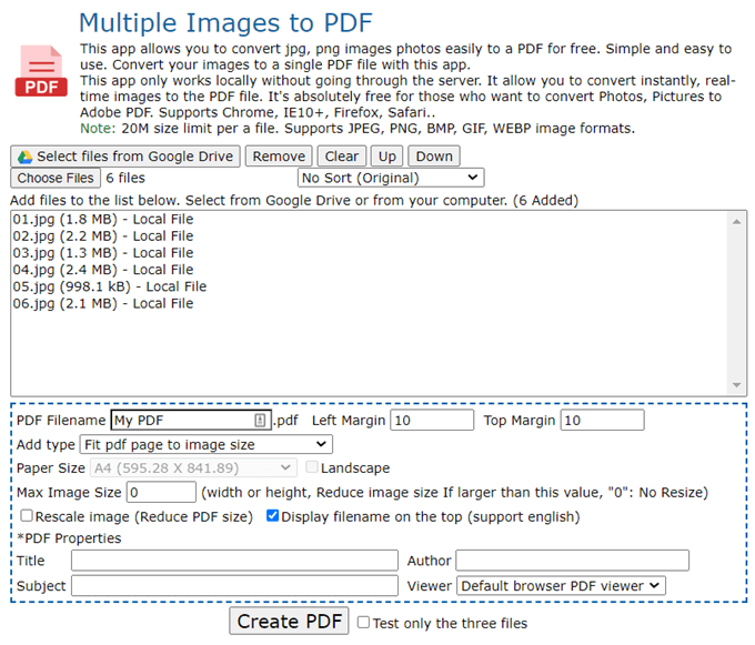 1617402940 535 Como convertir varias imagenes a archivos PDF